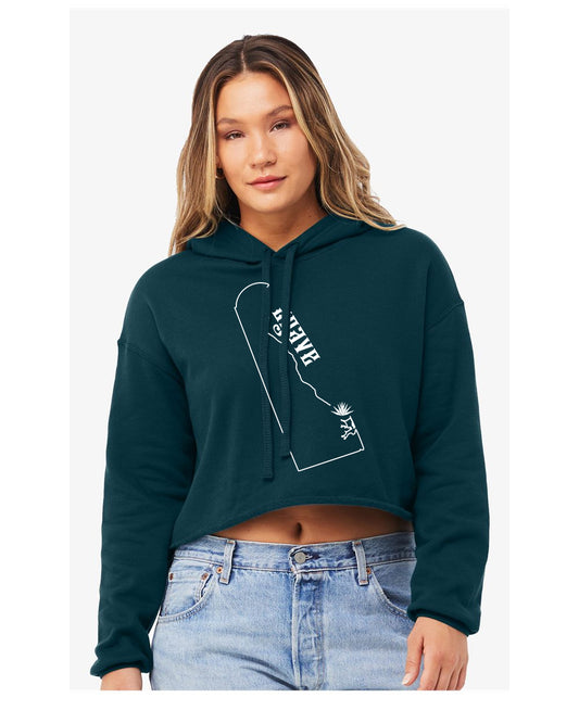 Ladies Crop Hoodie Sweatshirts